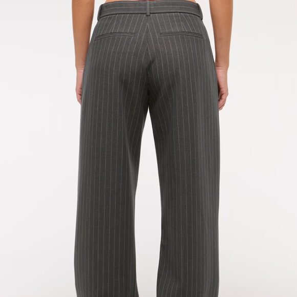 Curve Love A&F Sloane Low Rise Tailored Wide Leg Pant - Picture 4 of 7